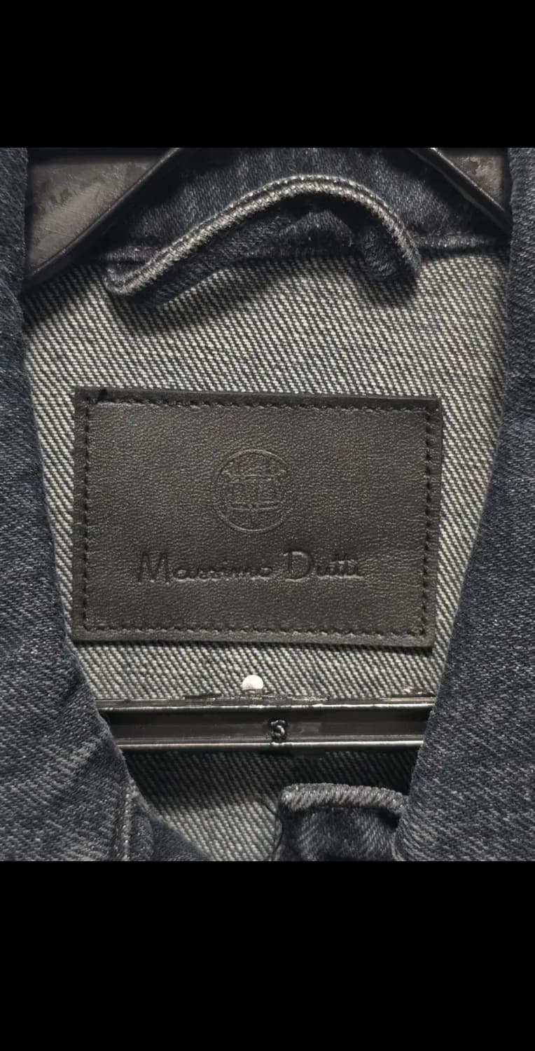 마시모 두띠 벨트 데님 블랙 자켓 S사이즈 상품이미지6