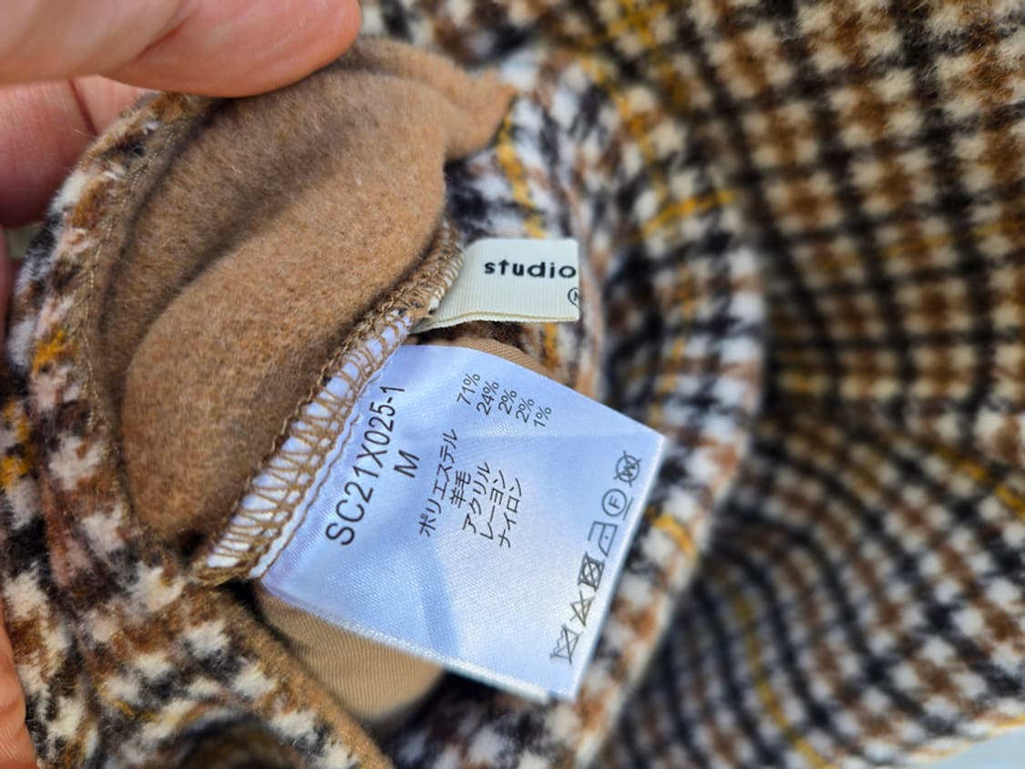 스튜디오 클립 양면 울 자켓 상품이미지8