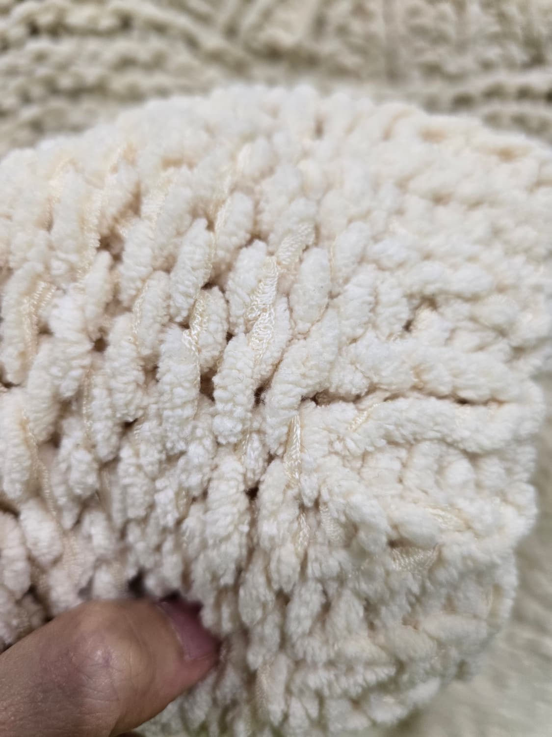 소프트 벨벳 니트 오버핏 상품이미지5