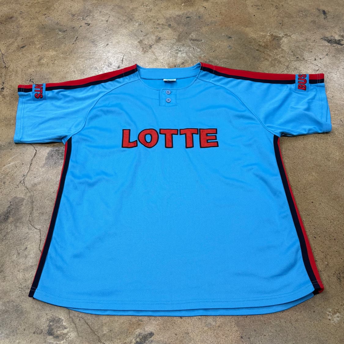 [110] 롯데 자이언츠 올드 유니폼 하늘색 b10 상품이미지2
