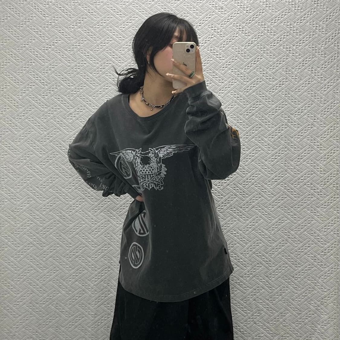 인세인개러지 스트릿 롱슬리브 긴팔티 105 C06388 상품이미지2