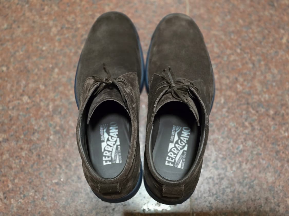 [S급] 살바토레 페라가모 스웨이드 처카 부츠 (63E) 상품이미지5