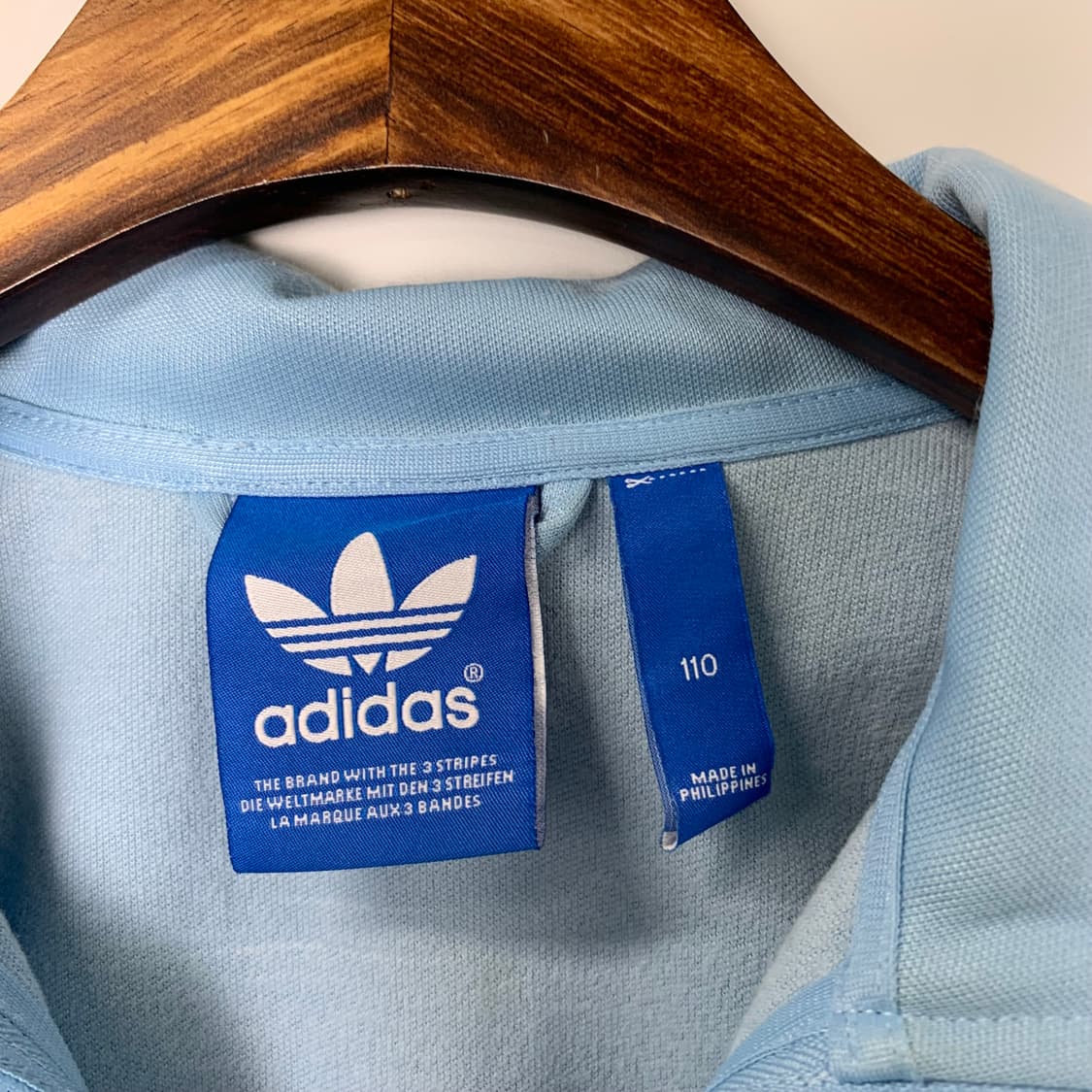 아디다스 독일 스카이블루 져지 상품이미지5