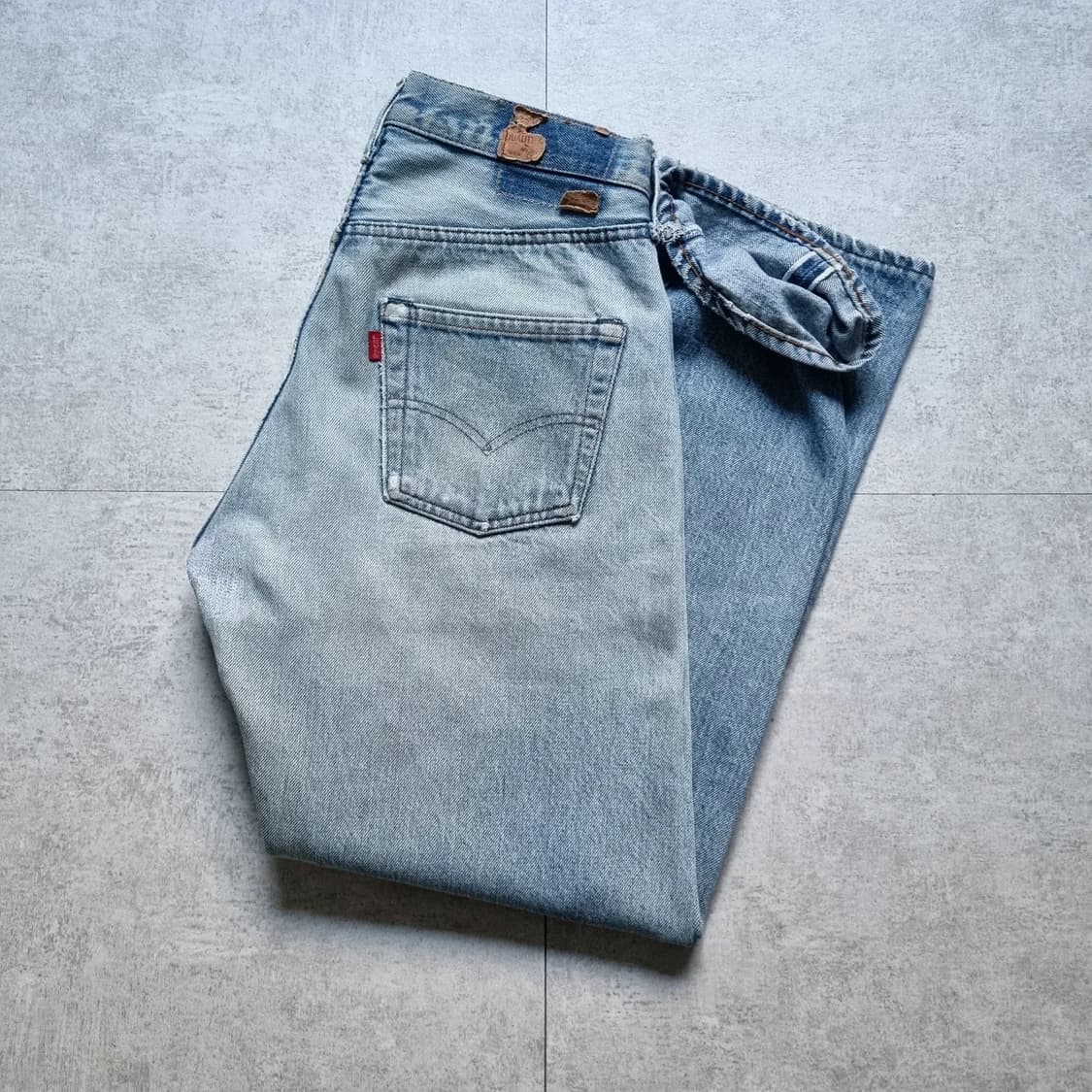 80s USA Levis 赤耳 501 Selvedge 31/30 상품이미지1