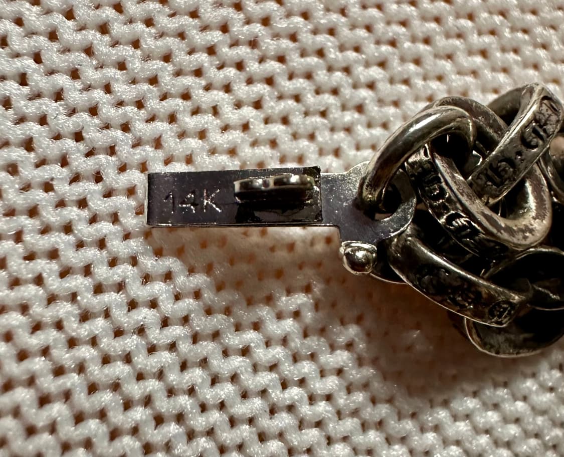 [8인치]크롬하츠 페이퍼체인 스몰 상품이미지2