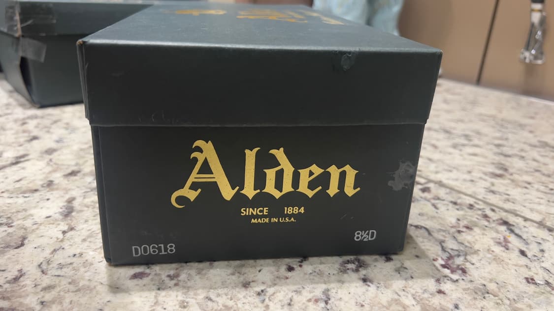 알든 브라운 크롬악셀 인디슈즈 8.5D 상품이미지4