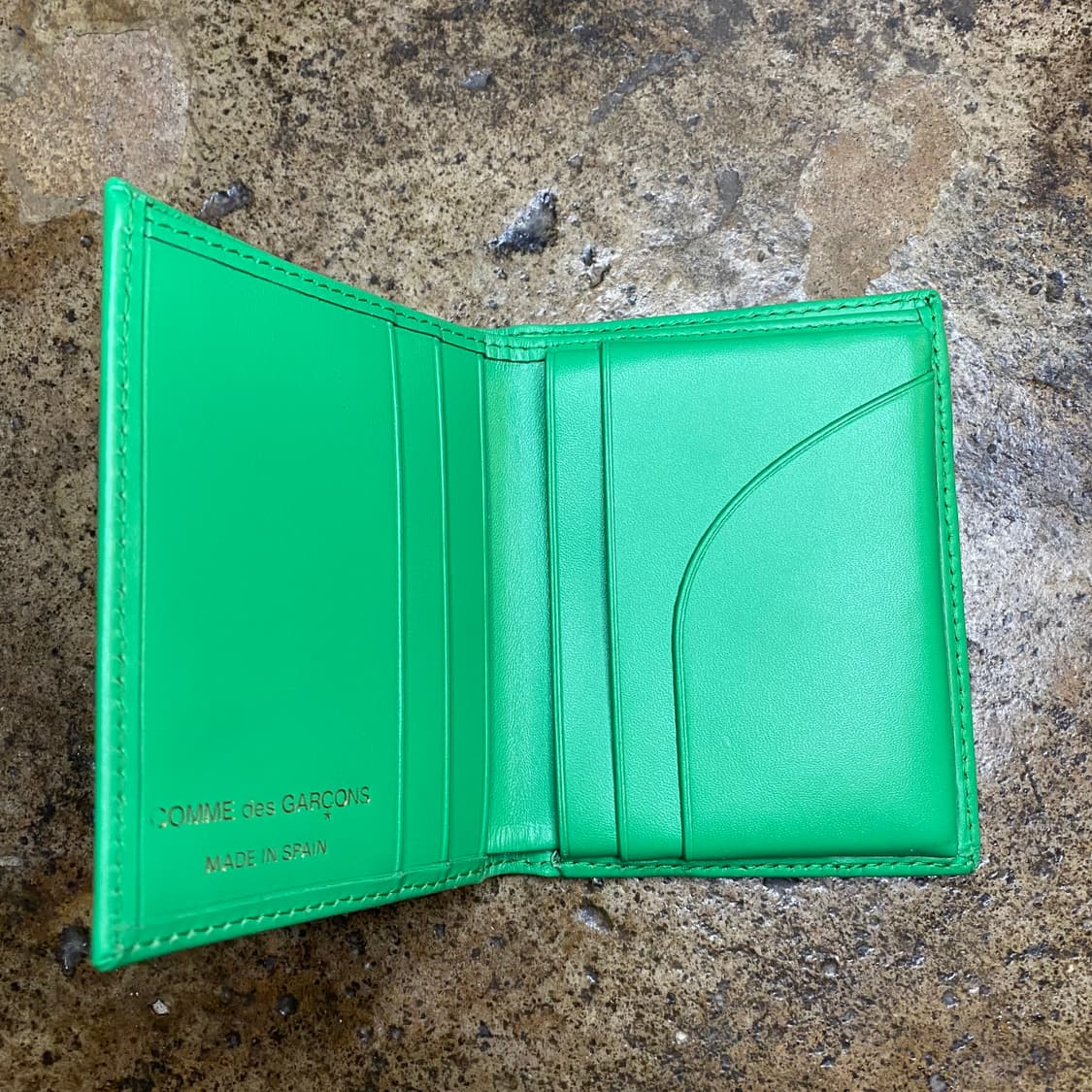 꼼데가르송 가죽 반지갑 상품이미지4