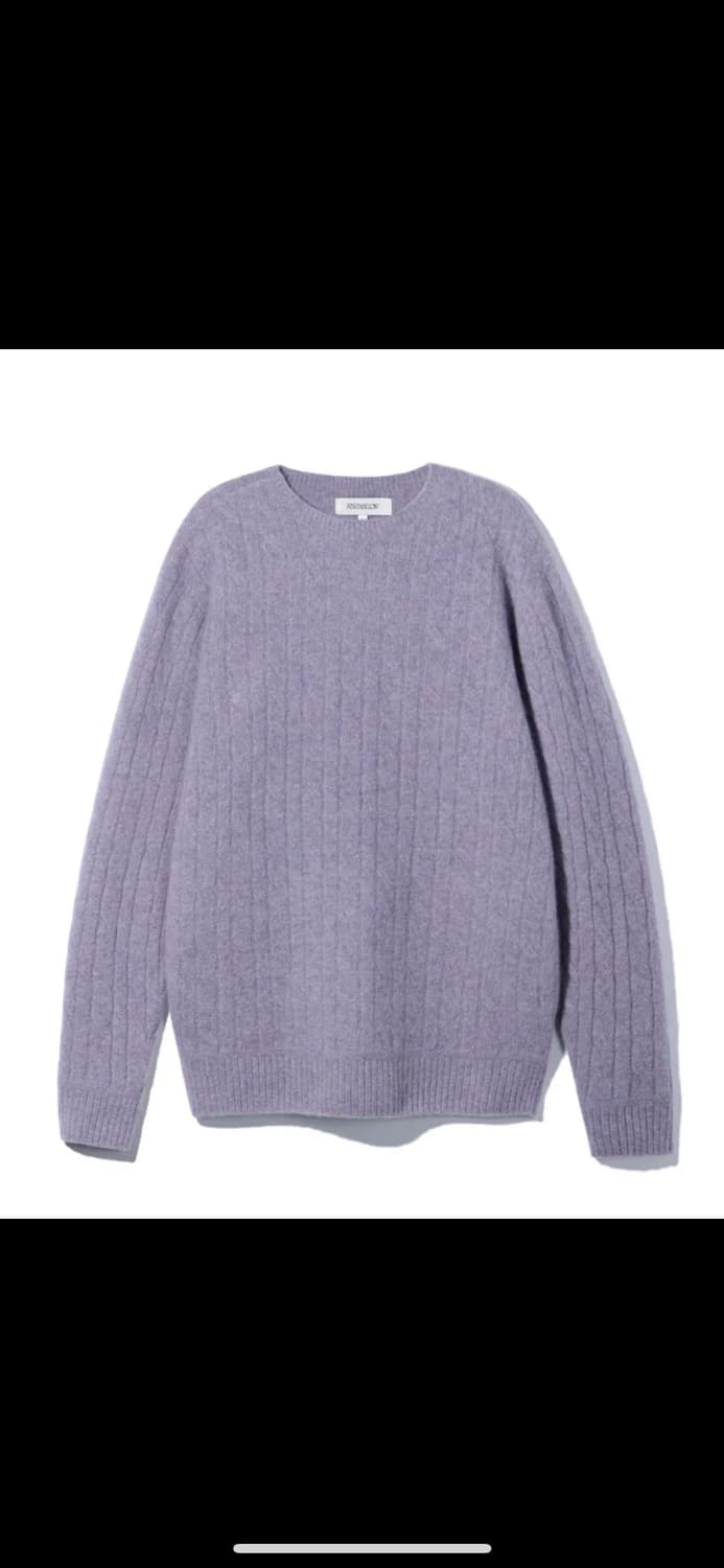 라이즈앤빌로우 태즈메이니아 홀가먼트 케이블 니트 캔디 상품이미지1