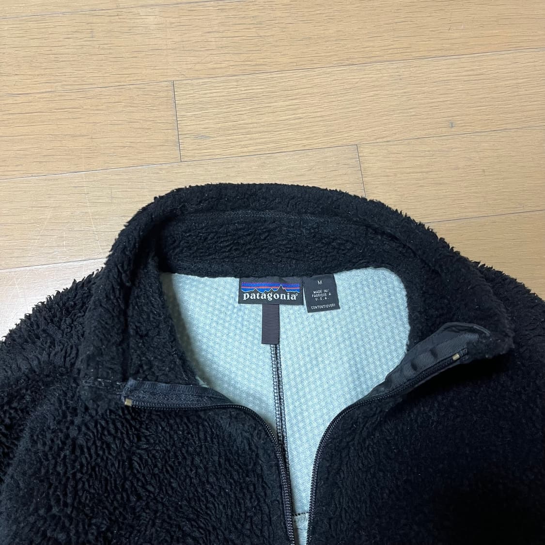 파타고니아 레트로X 플리스 블랙 자켓 미국제조 빈티지 USA 상품이미지3