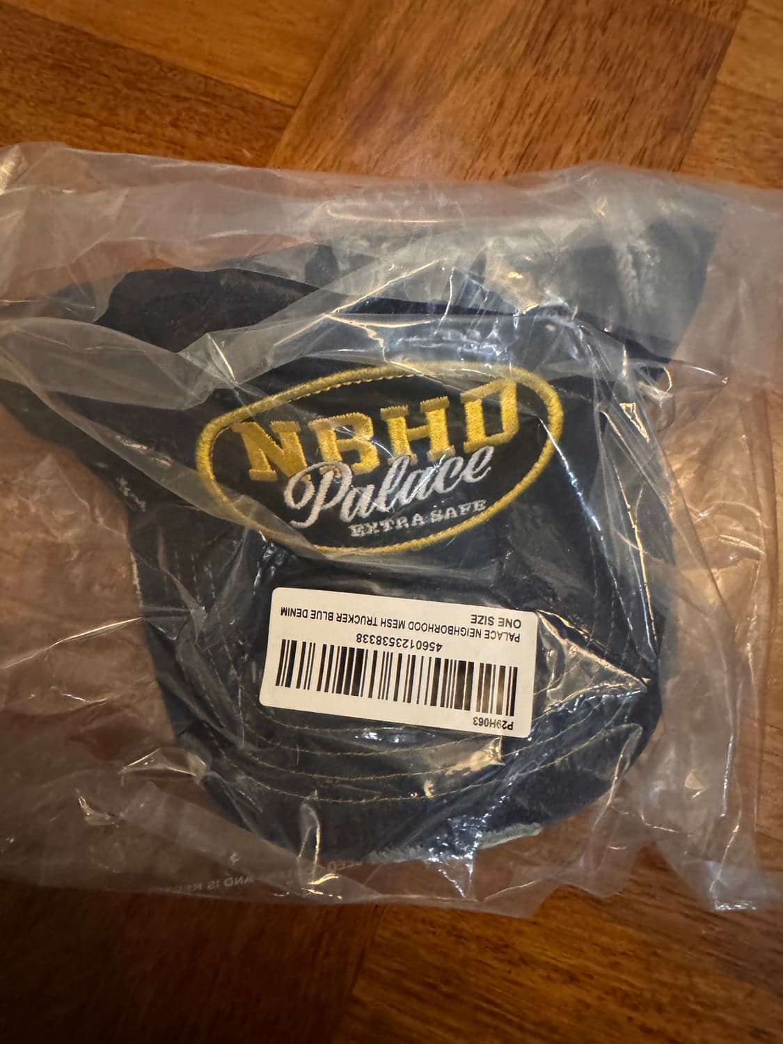 [새상품] 팔라스 x 네이버후드 메쉬 트러커 블루 데님  상품이미지2