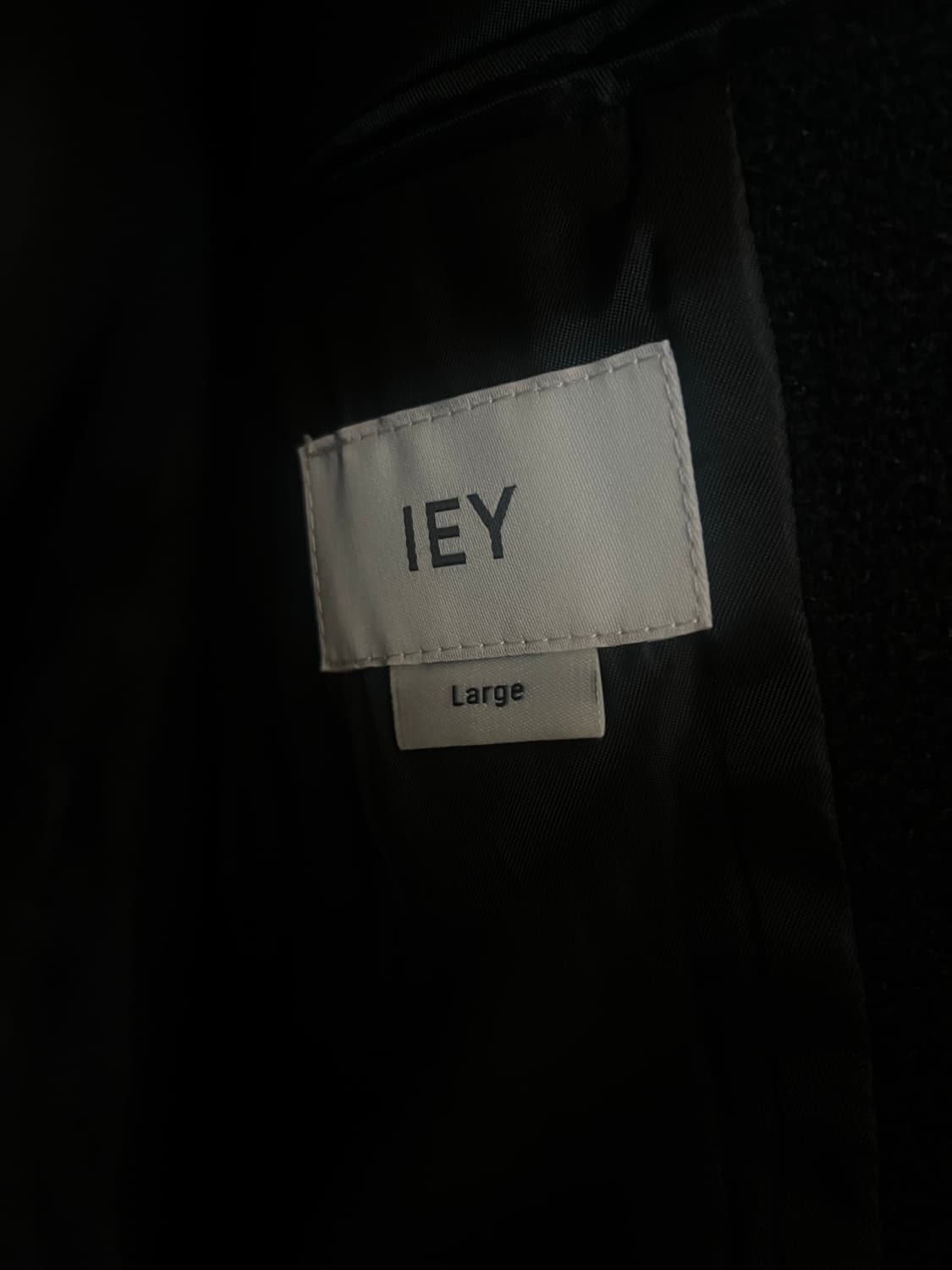 IEY TWEED LAYERED BLAZER Black 상품이미지6