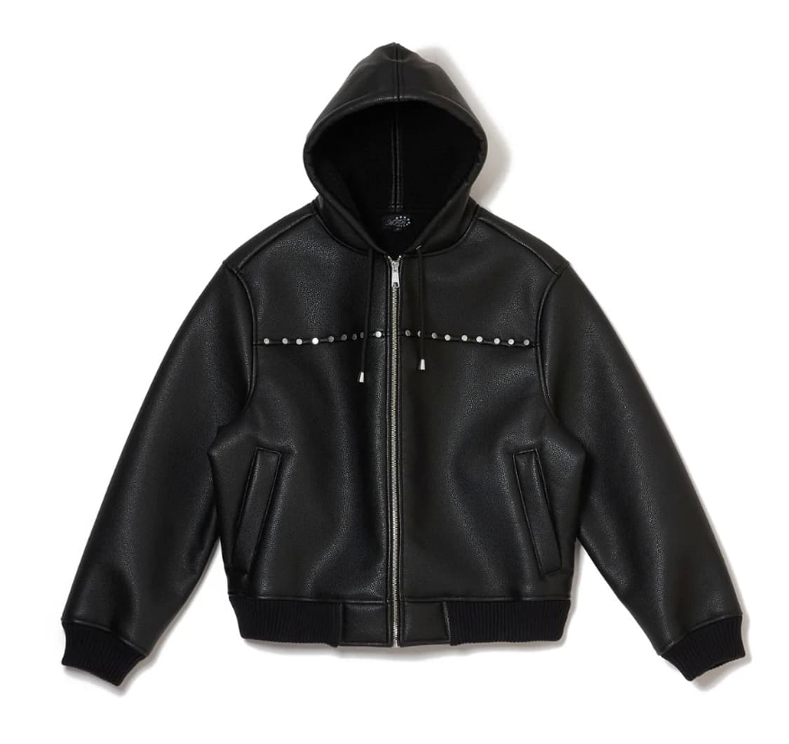 afb hood studded bomber 상품이미지1