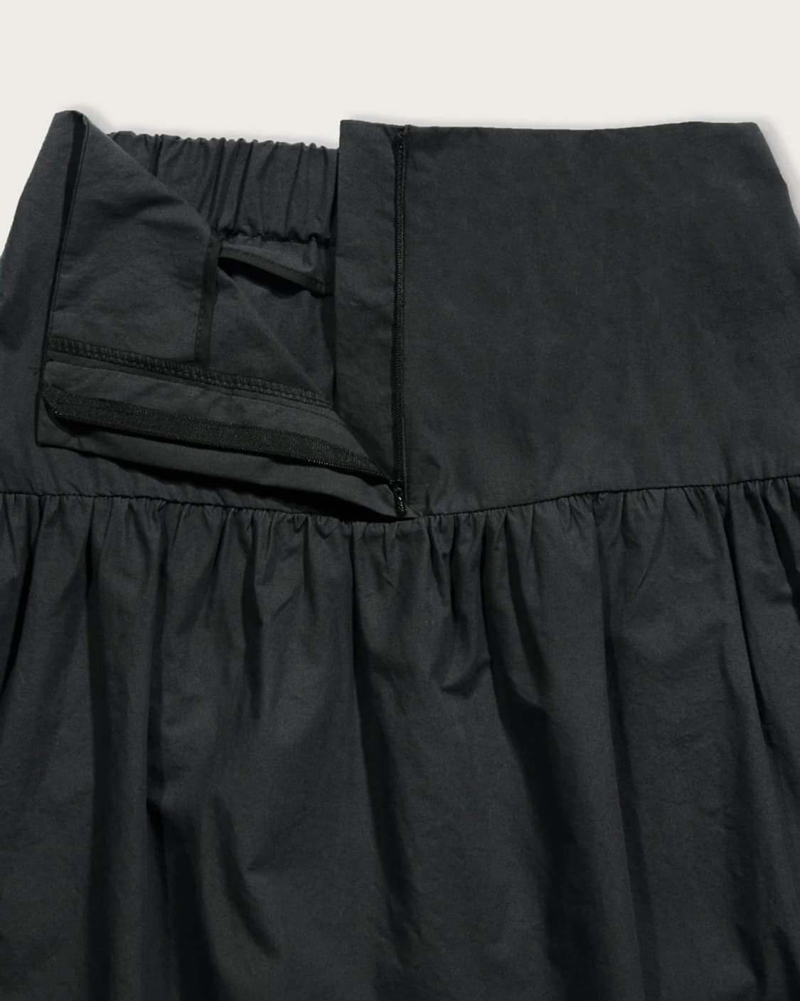 페스토 COTTON SHIRRING SKIRT DARK LAKE 상품이미지3