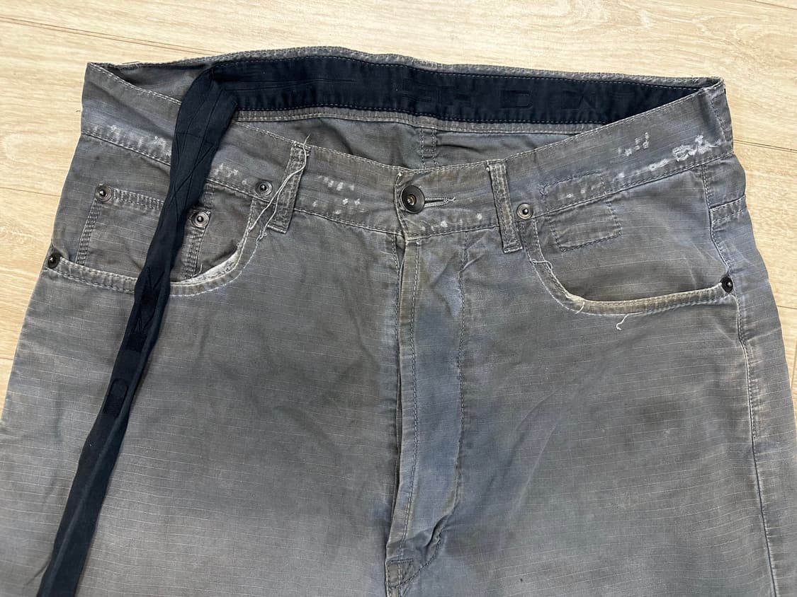 릭오웬스 다크쉐도우 디스트로이드 크롭 팬츠 상품이미지2