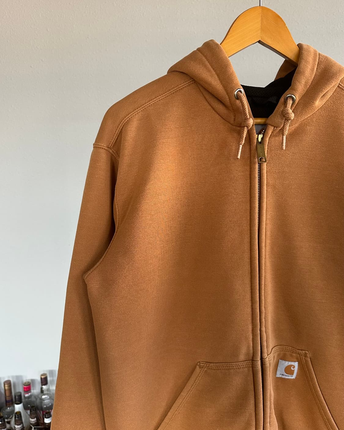 [S-M]칼하트 써멀 레인디펜더 된장 후드집업 상품이미지3