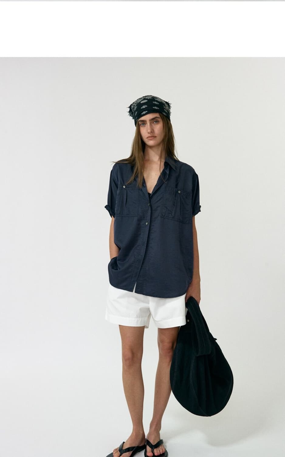 낫띵리튼 Kala Two Pocket Shirt (Dark Navy) 상품이미지1