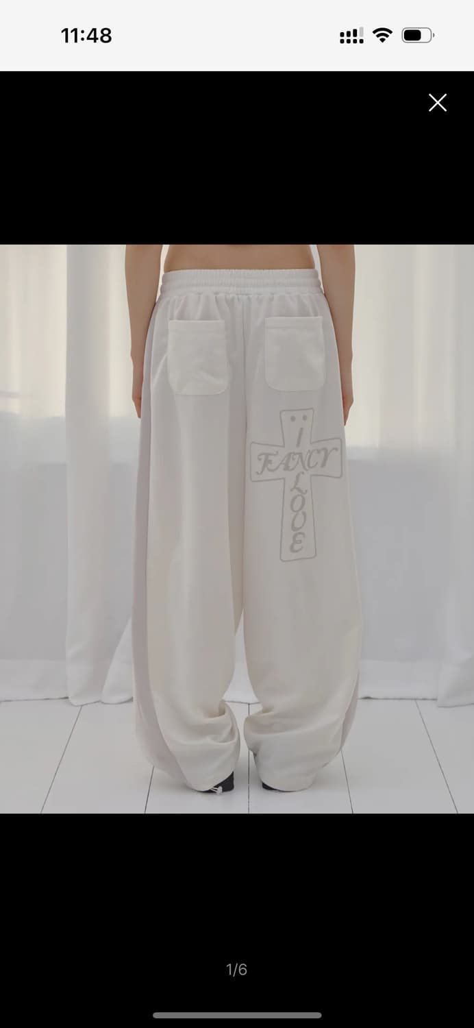 팬시클럽 프로스 글로시 트랙팬츠 상품이미지1