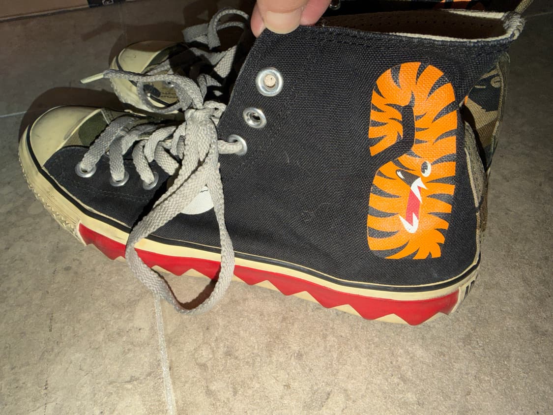 BAPE x Converse 척 70 하이 카모 상품이미지3