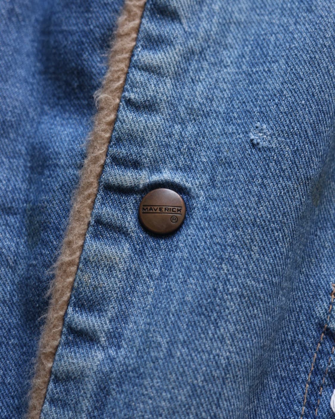 메버릭 60~70s 쉐르파 데님 트러커 자켓 상품이미지4