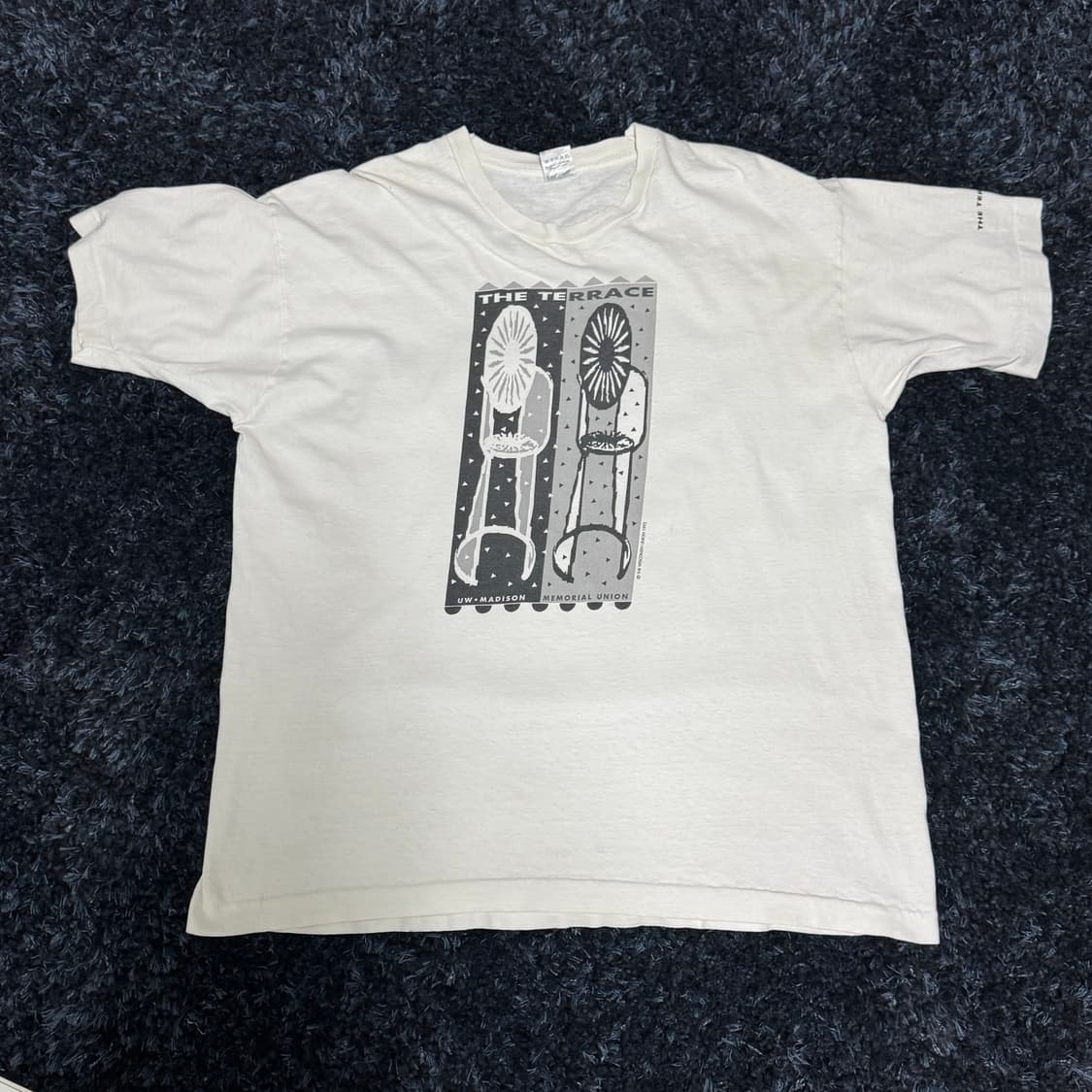 1992년도 선버스트 체어 art t-shirt 상품이미지1