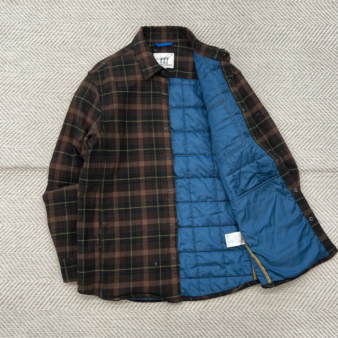 헨리코튼 체크 헤비셔츠 r3014 상품이미지3