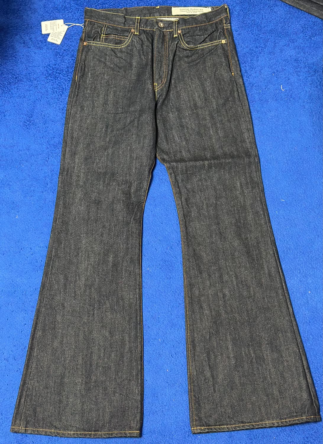 캐피탈 14oz 5p 오카벨보 데님 34 새상품 상품이미지2