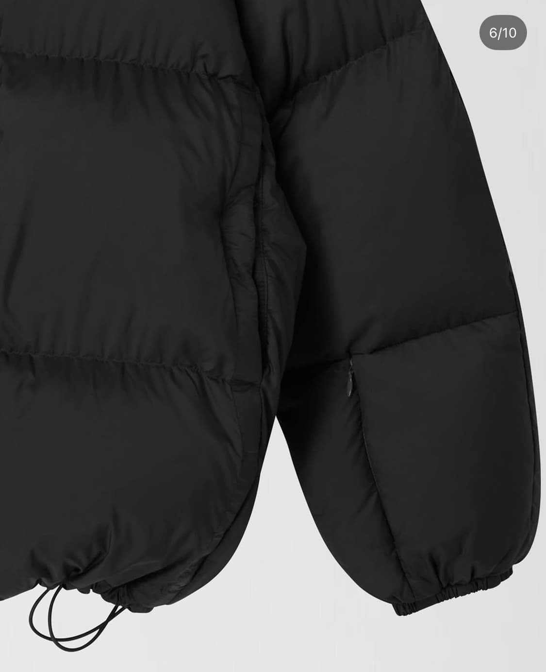 누마레 ee MENS DOWN PARKA BLACK  상품이미지5