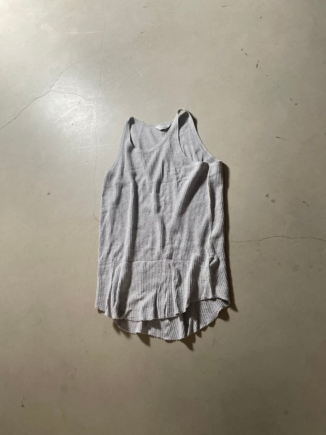 언유즈드 와플 탱크 탑 상품이미지1