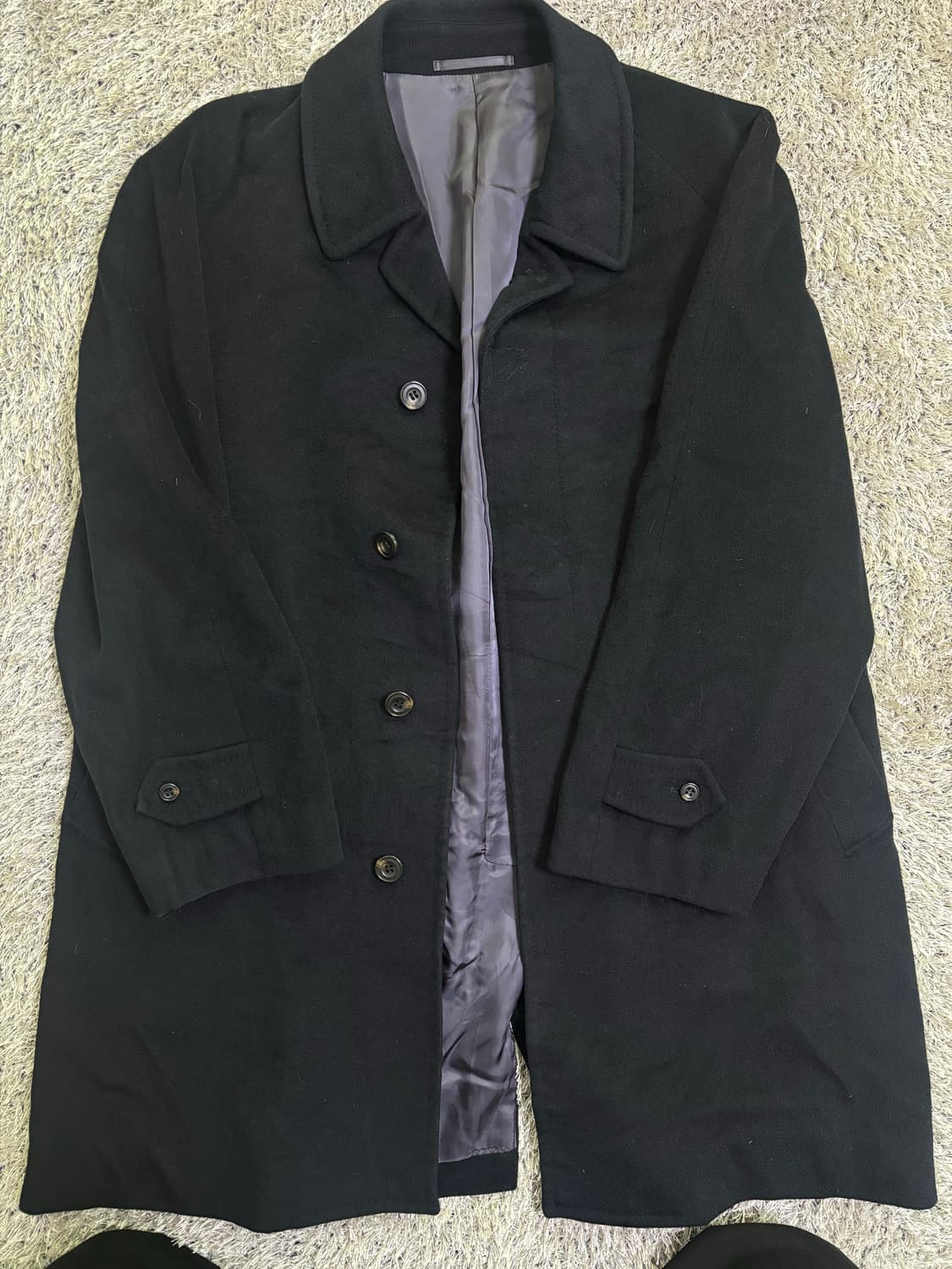 일본판 캐시미어 100프로 코트 사이즈 105 상품이미지1