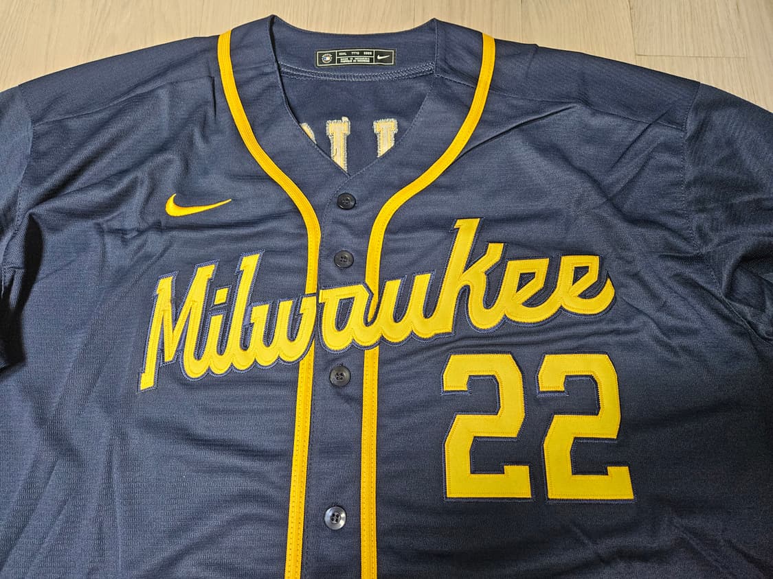 Nike mlb 밀워키 져지 빅사이즈 블록코어룩 올드스쿨 상품이미지4