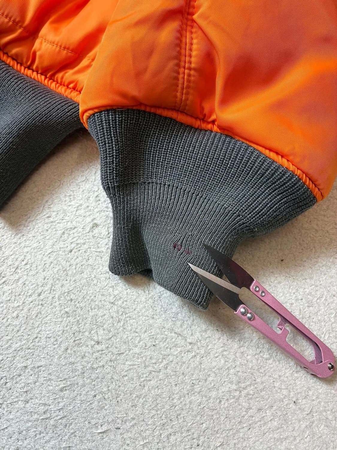 알파 인더스트리  MA-1 플라이트 재킷 PN7703 상품이미지7