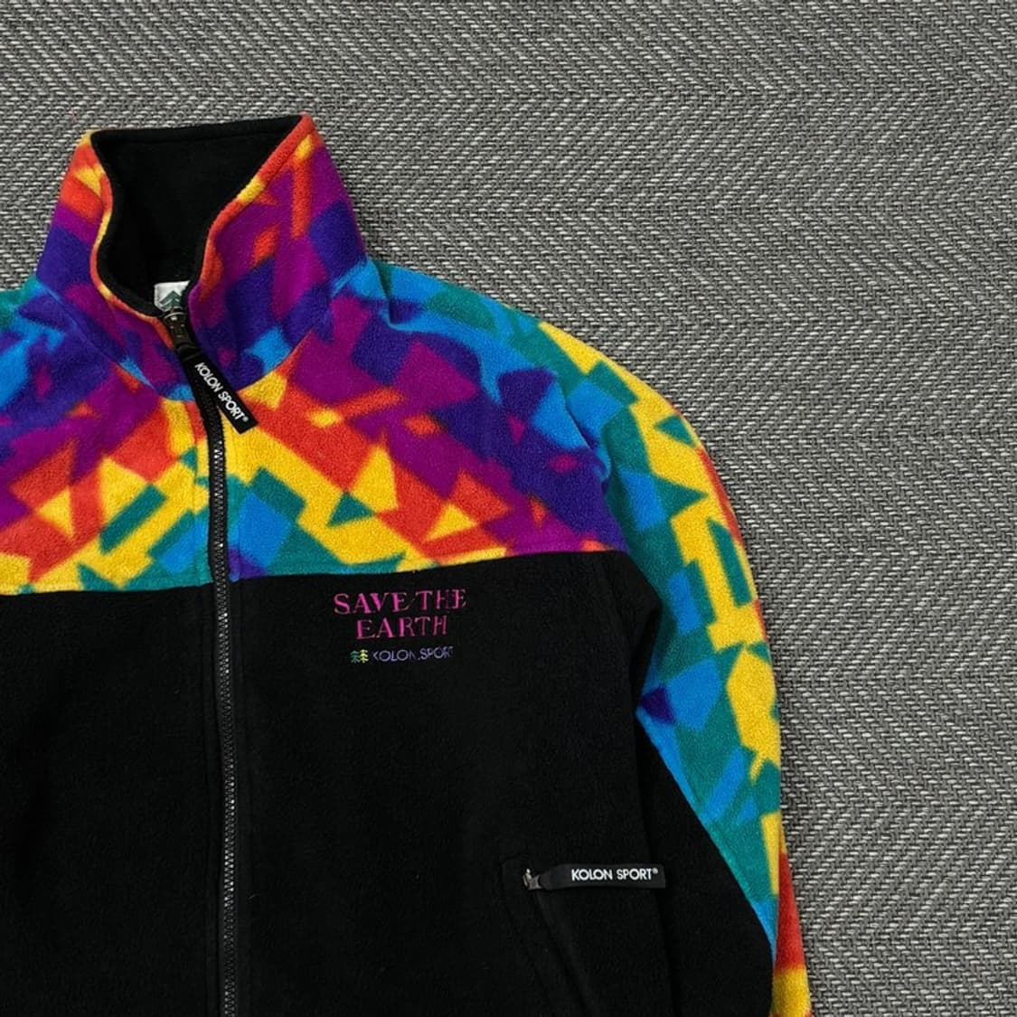 코오롱 스포츠 폴라텍 후리스 자켓 v0395 상품이미지4