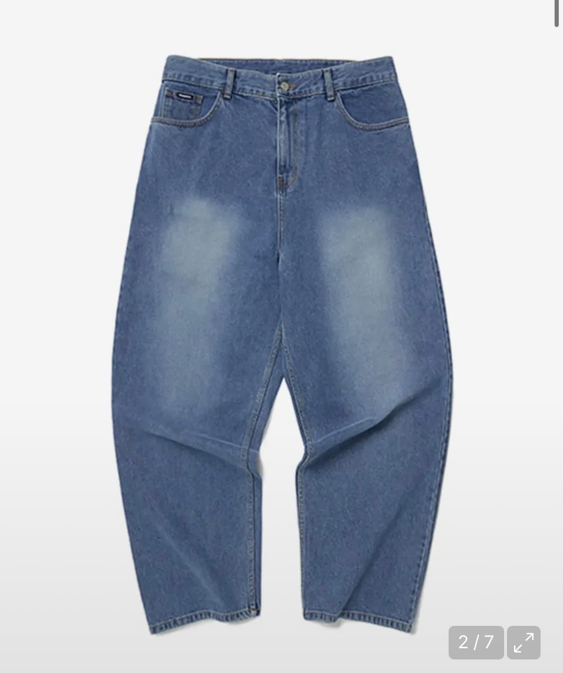 위캔더스 DWARF DENIM PANTS (BLUE) 상품이미지5