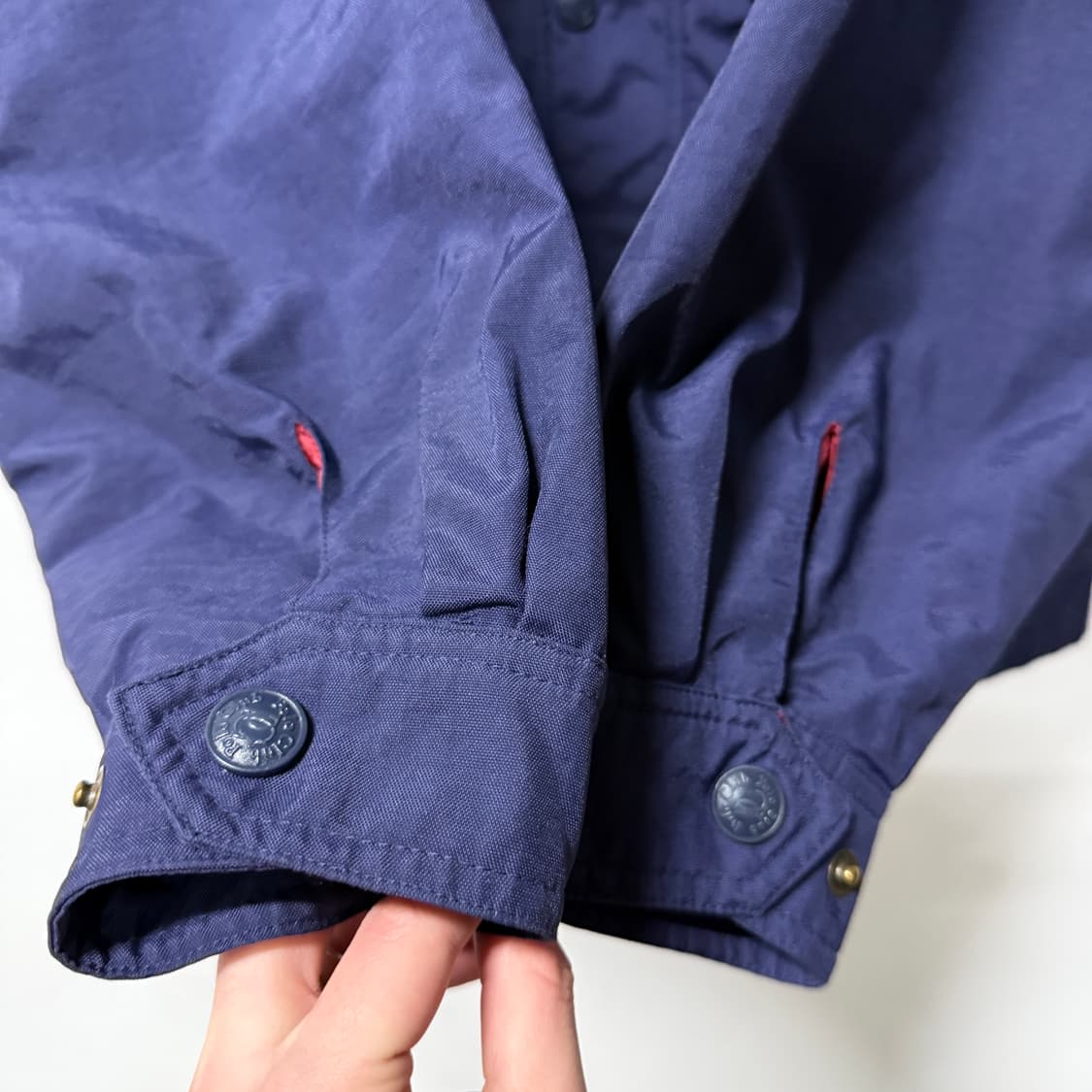 폴로 스포츠 올드스쿨 배색 플리스 디테일 퀼팅 집업 자켓 상품이미지5