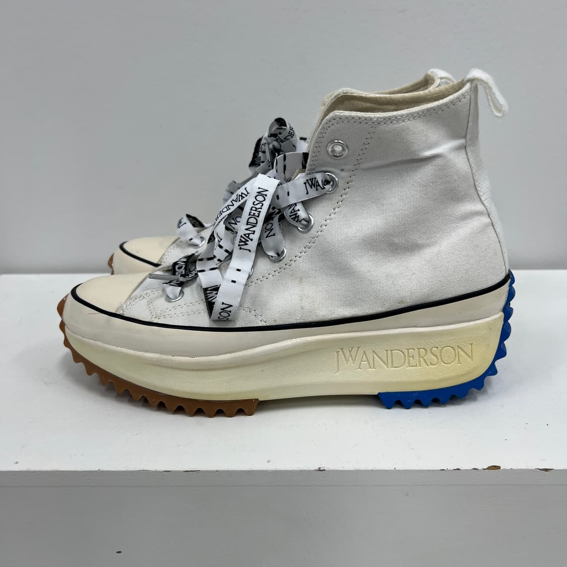 컨버스 X JW 앤더슨 런스타 하이크 하이탑 스니커즈 255 상품이미지4