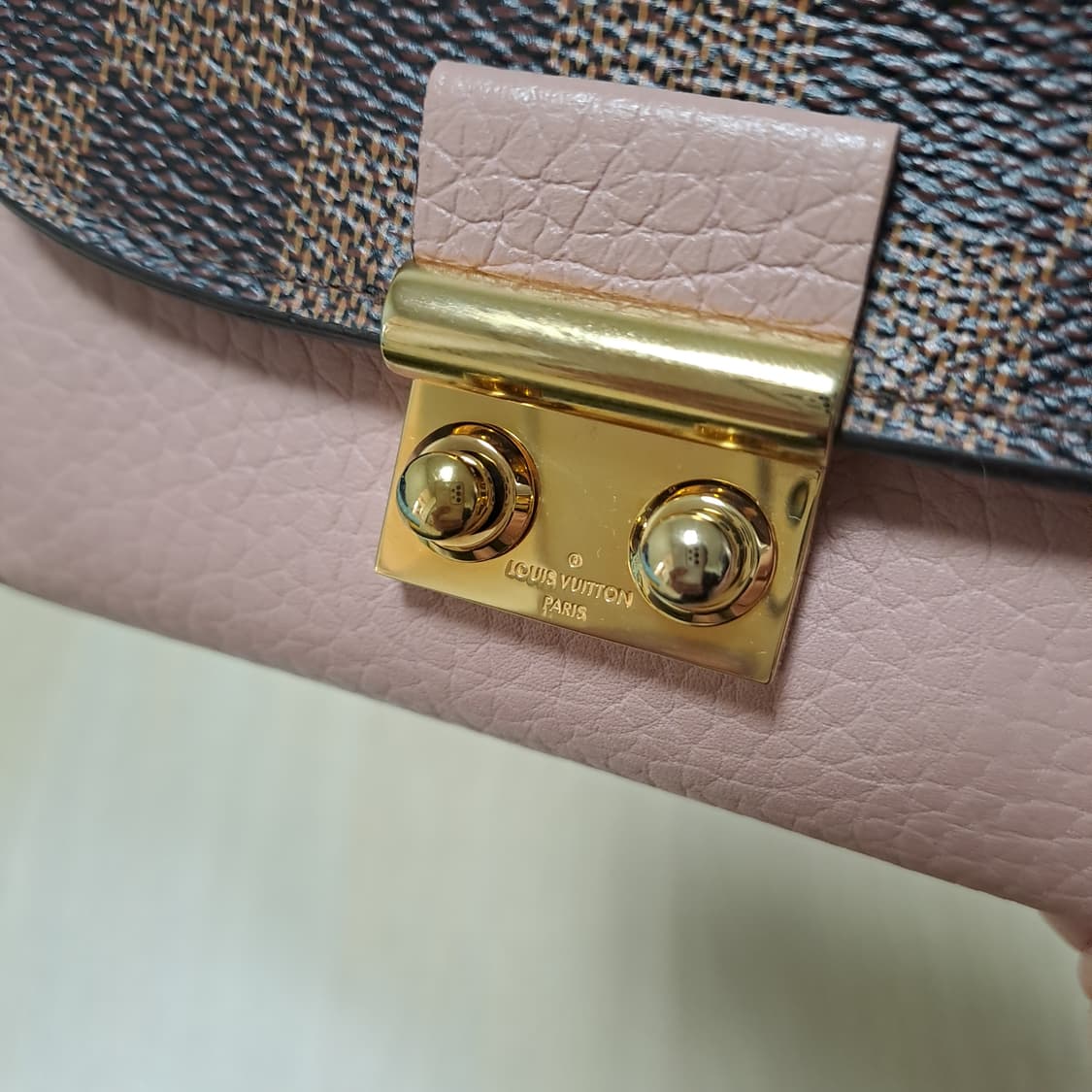 [100%/정품] 루이비통 다미에 에벤 핑크 반지갑, 루이비통지갑 상품이미지3