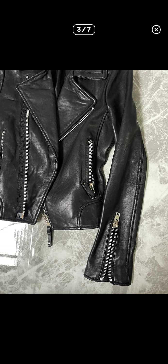 leather rider jacket 상품이미지3