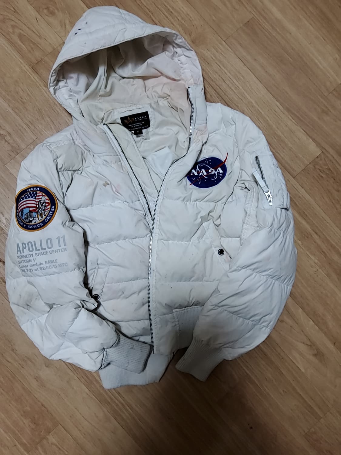 알파 nasa 패딩 상품이미지1