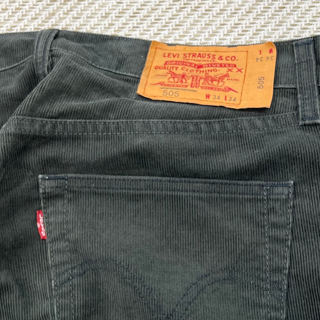 리바이스 코듀로이 팬츠 r2274 상품이미지6