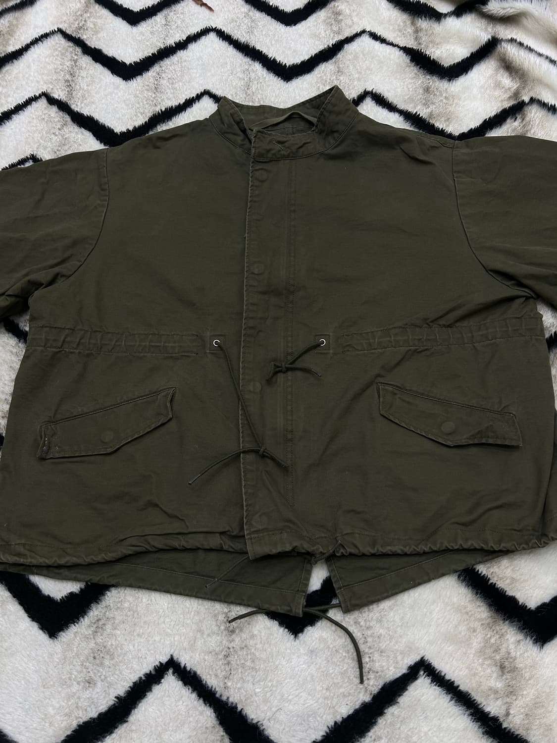 [XL]라퍼지스토어 M-1965 숏 피쉬테일/카키 상품이미지2