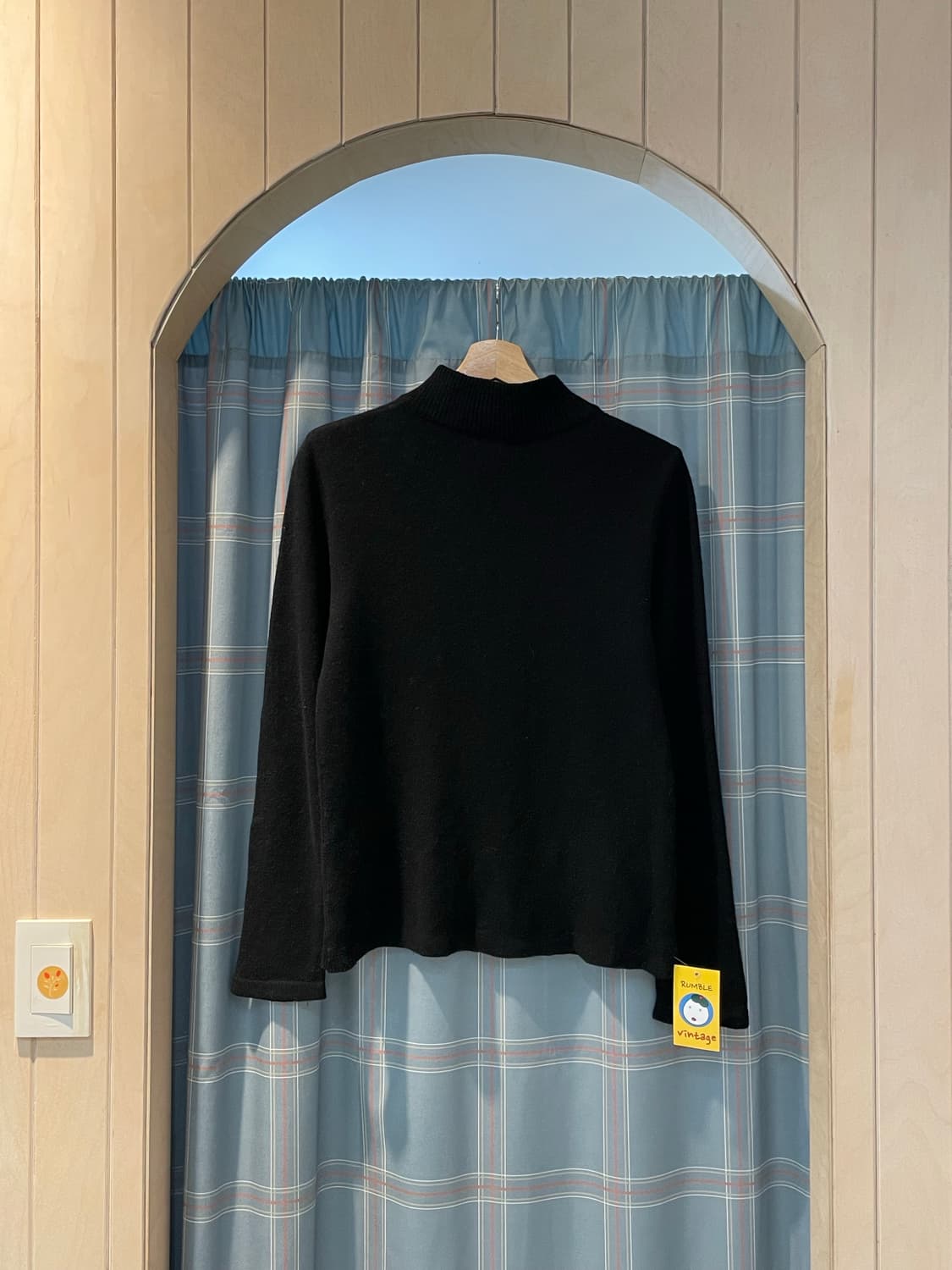 일본빈티지 아톰 반집업니트 상품이미지3