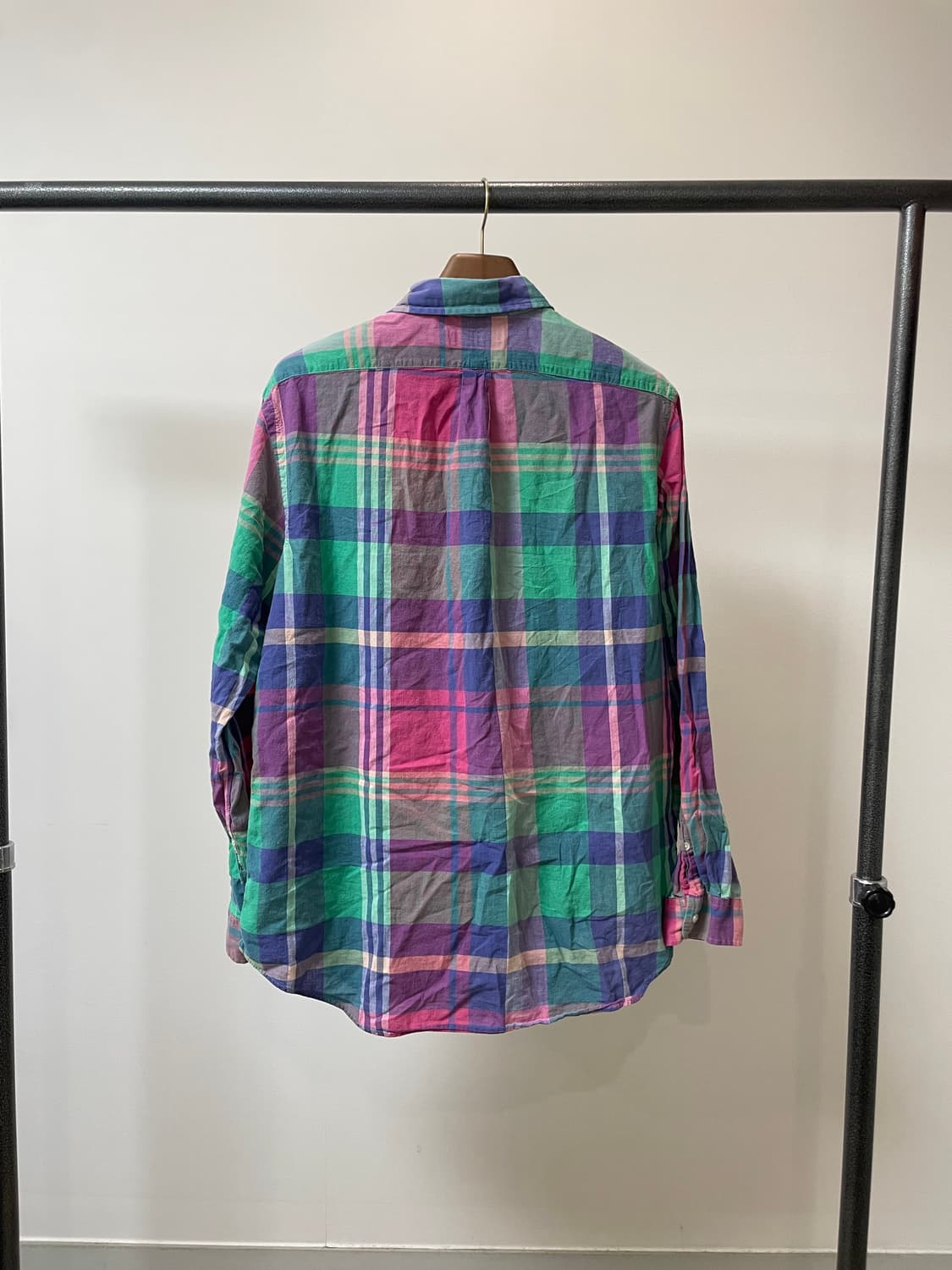 (XL) 폴로 랄프로렌 마드라스 체크 셔츠 상품이미지3