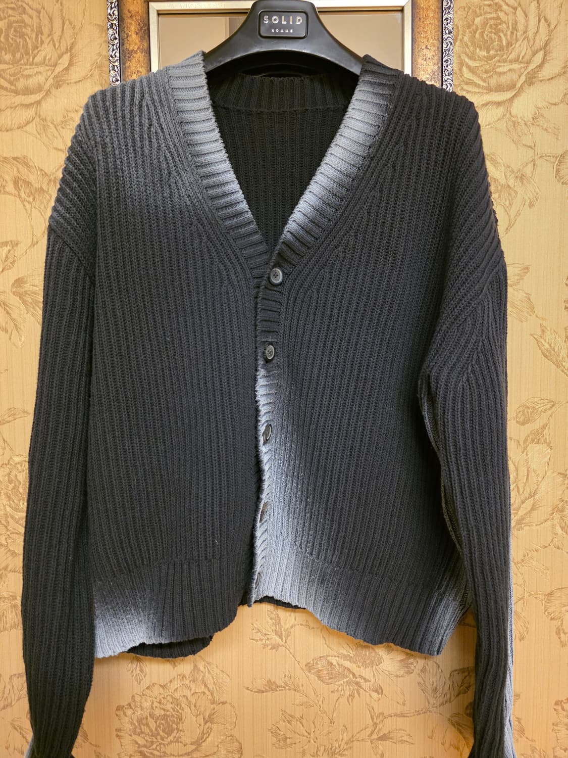 (짧은시간 1회 착용) 아더에러 글로우 가디건 A1 차콜 상품이미지2