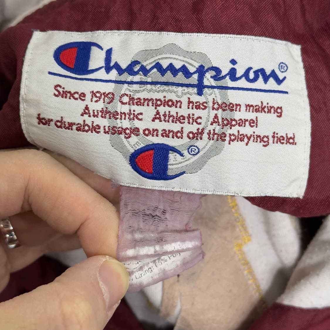 00s 챔피온 LA 램스 후드 아노락 상품이미지5