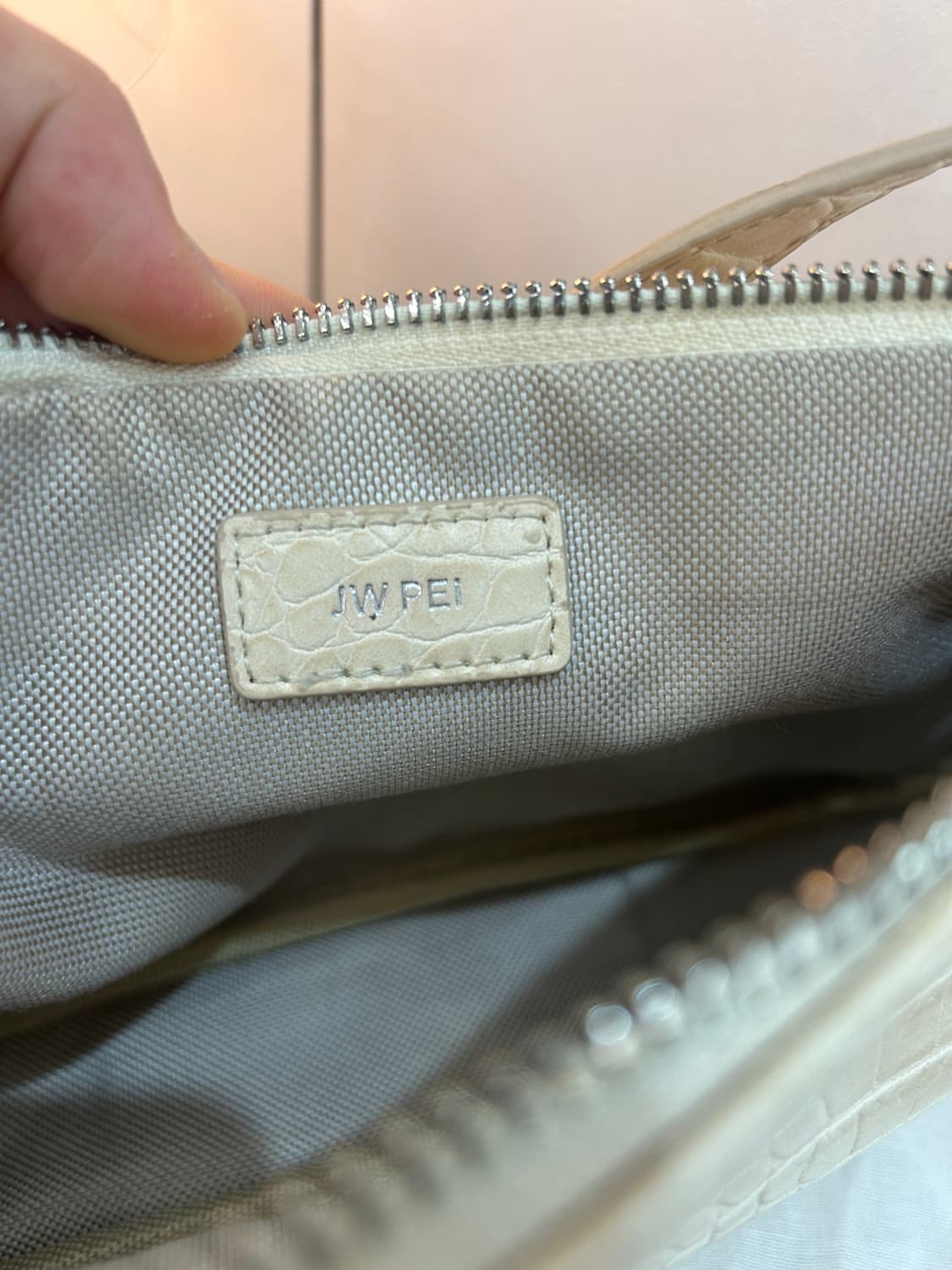 쥬페이 에바 바게트백 아이보리 상품이미지6