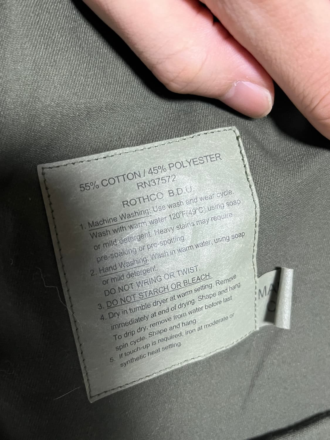 공용 로스코 밀리터리 야상 자켓 점퍼 M 상품이미지6