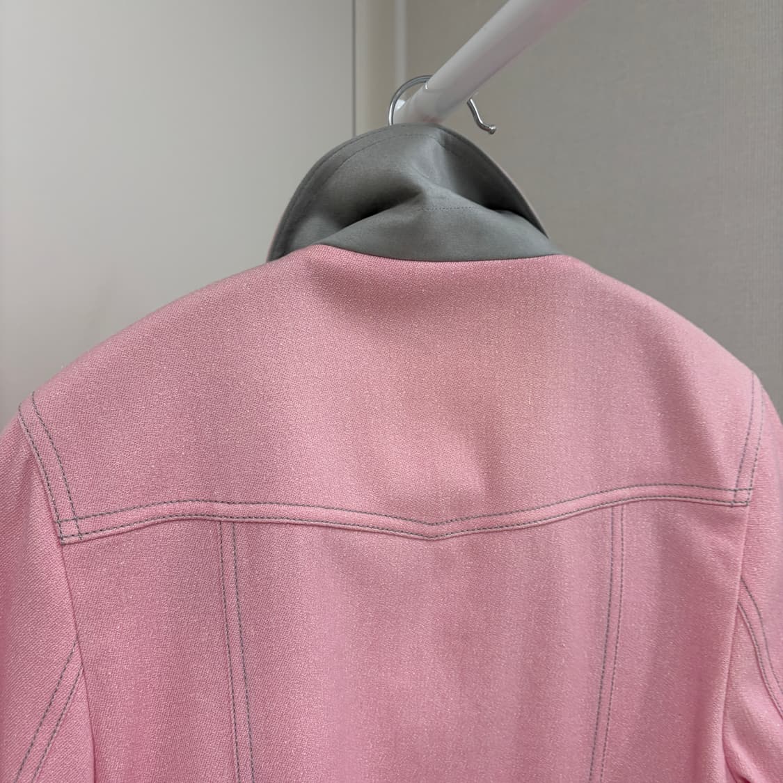 꾸레쥬 핑크 자켓 상품이미지6