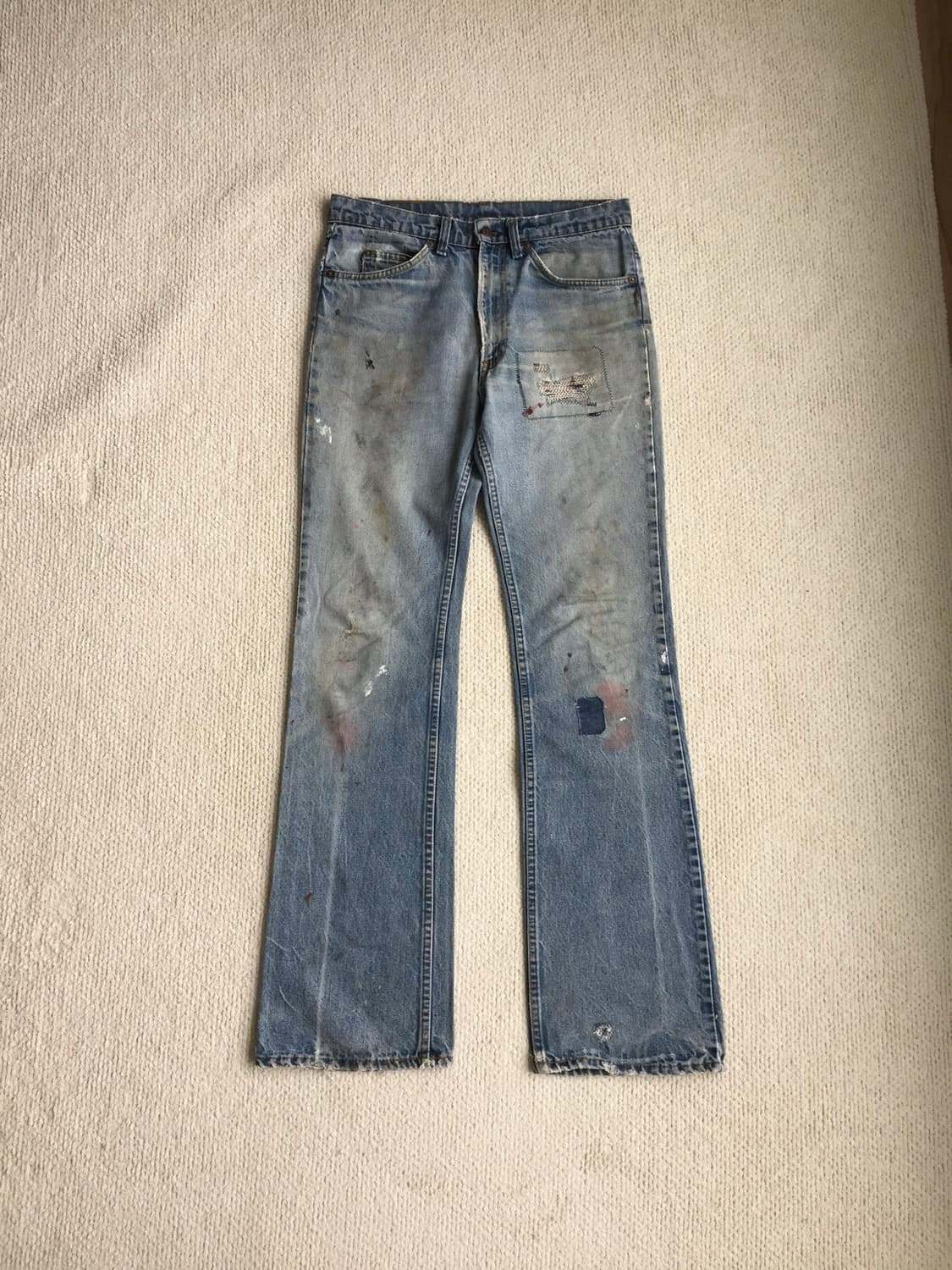 70-80‘s levis 리바이스 517 66사양 오렌지탭 상품이미지1