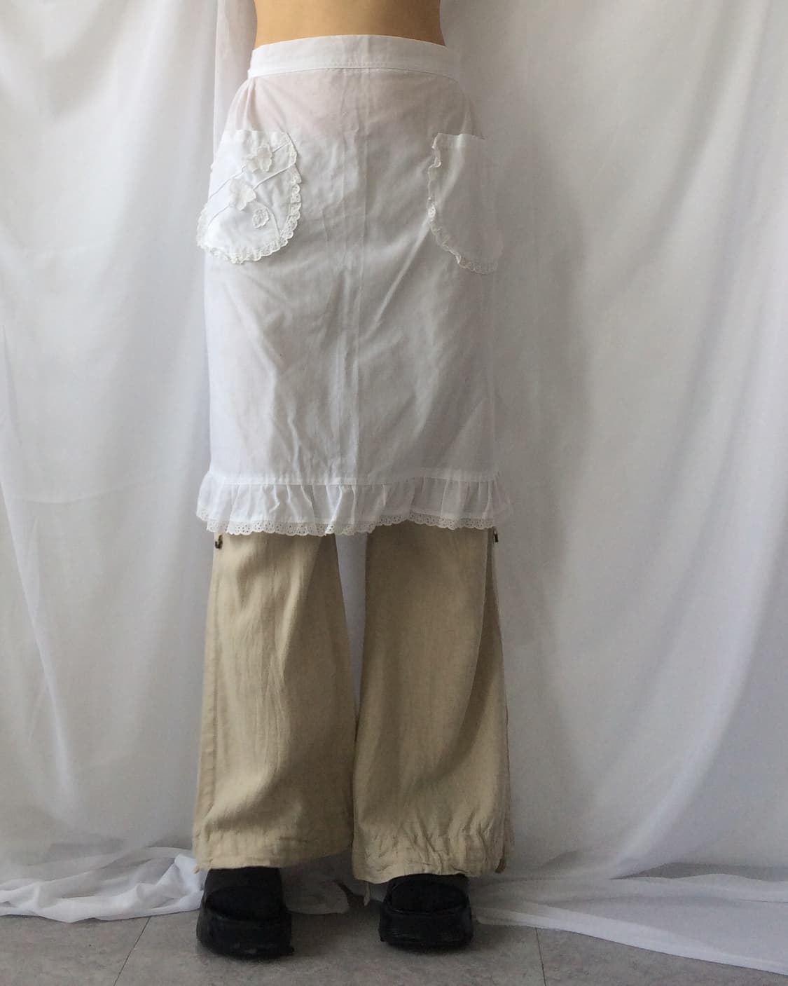 Frill apron 상품이미지4