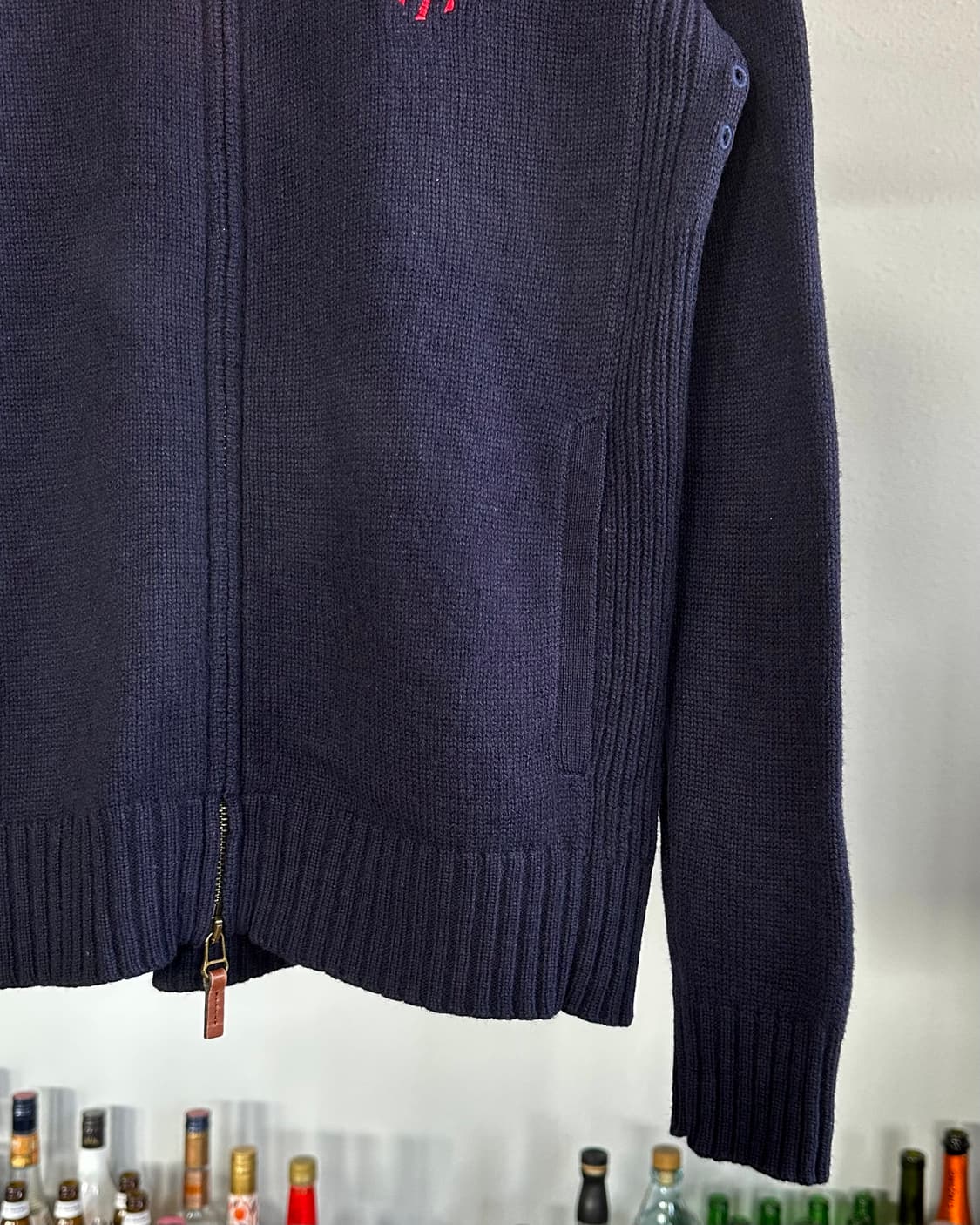 [M]폴로 랄프로렌 빅포니 램스울 니트 집업 상품이미지5